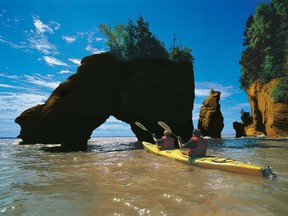 Canada's Bay of Fundy, renowned for having the highest tides on the planet, is one of the country's most extraordinary natural wonders and, before COVID-19, attracted about a million tourists every year. CNW Group/Canadian Tourism Commission