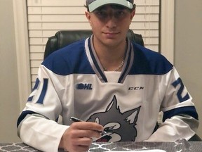 Alex Assadourian, the Sudbury Wolves' second-round pick in the 2021 OHL Priority Selection, has committed to the club.