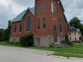 The Dungannon United Church. Hannah MacLeod/Lucknow Sentinel