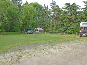 One of the sites at the MacGregor Lions Club Campground. (supplied photo)