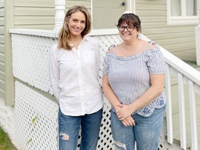 Trish Rainone and Rebeka Herron are organizers of the second annual Sault Film Festival. SUPPLIED