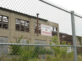 After being delayed by more than a year and a half during the COVID-19 pandemic, work on developing the former locomotive repair shop and surrounding lands in downtown Stratford into a new Grand Trunk Community Hub is set to resume after Stratford council voted Monday to continue with a community hub master plan drafted in 2018. (Galen Simmons/The Beacon Herald)