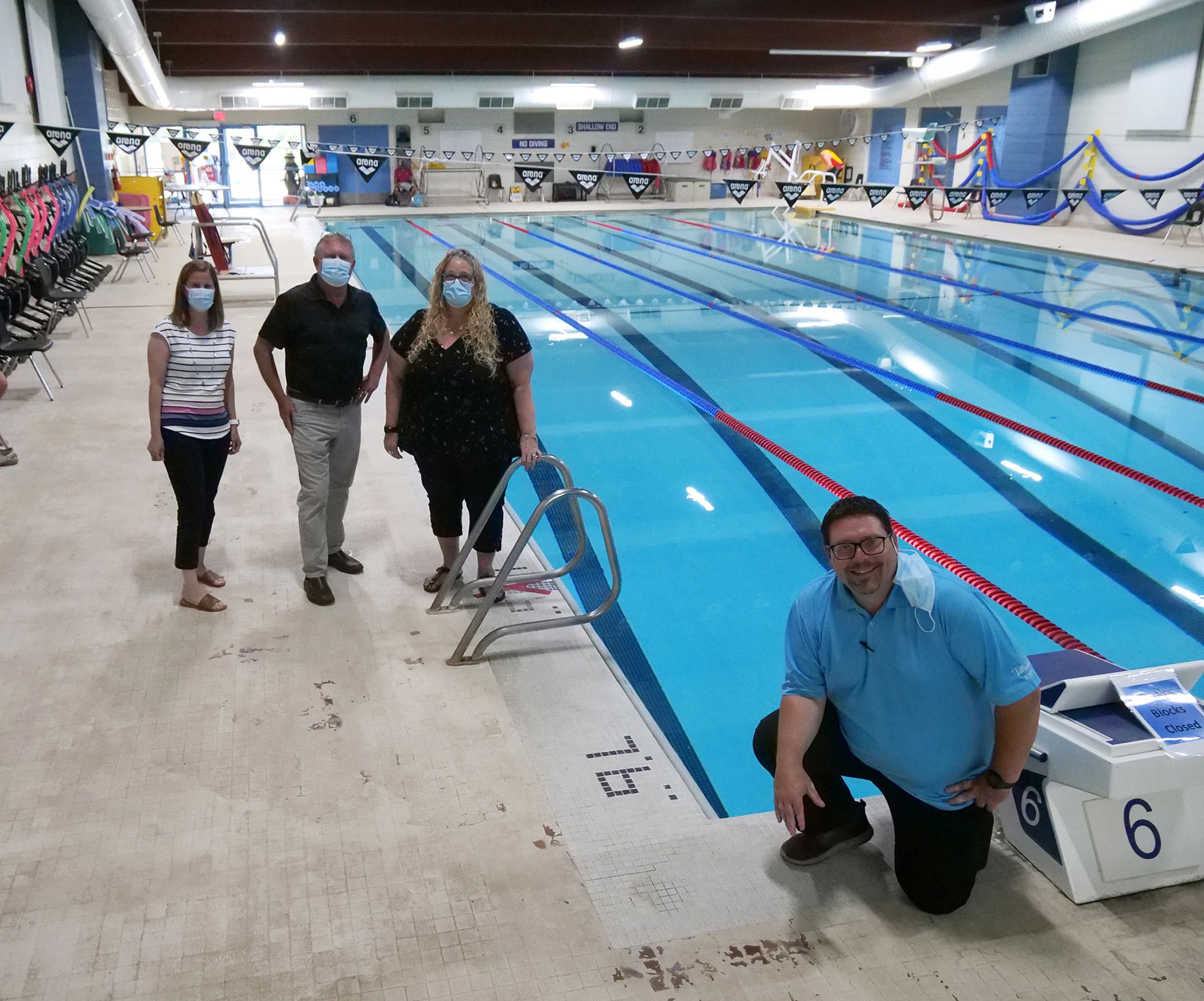 Accessible, graded entry will be major feature of renovated pool