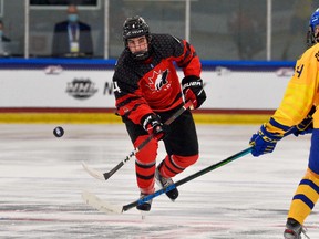 Beaumont hockey player Corson Ceulemans was selected 25th overall in the 2021 NHL draft.
(Supplied)