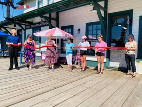 Fort Saskatchewan Mayor Gale Katchur, the Fort Saskatchewan and District Chamber of Commerce, and Millers' Ice Cream staff celebrated the local business' grand opening in downtown Fort Saskatchewan.