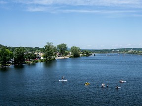 The Bay of Quinte region is unique in that all of its downtown districts are along the shoreline.