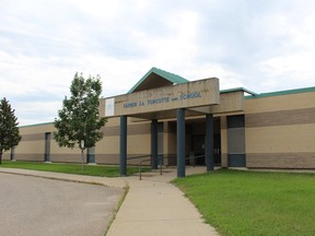 Father J.A. Turcotte O.M.I. School in downtown Fort McMurray on August 26, 2019. Supplied Image/FMCSD