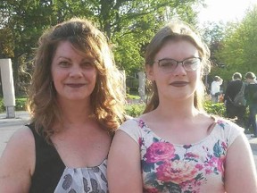 Larissa Moffatt was enjoying a day at the beach in Mindemoya with her 17-year-old daughter and her daughter’s friend when their car collided with a pickup truck at the intersection of highways 551 and 542. Supplied