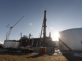 North West Redwater Partnership's Sturgeon Refinery is seen during a tour in November of 2016.
