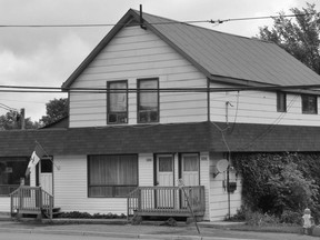 Norwood Legion 1947 to 1962 Ñ The Norwood Legion has officially moved three times in its 82 years in the village. A renovated former feed warehouse on the corner of Elm and Peterborough Streets served as the branchÕs home from September 1947 to July of 1962. Today the building houses apartments and a barber shop.