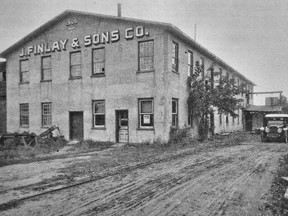 One of NorwoodÕs early manufacturing companies The Finlay Factory opened in 1875 manufacturing wooden hubs and wheels. Over the years the firm responded to the changing times by diversifying its line of products. The factory stayed viable and in operation, providing employment to village residents for nearly seven decades. SUBMITTED PHOTO