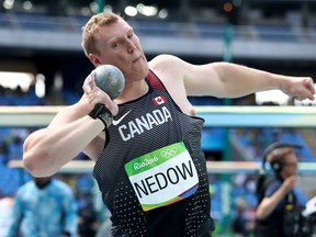 Brockville native Tim Nedow competes in Men's Shot Put Qualifying at the Rio 2016 Olympic Games. Nedow is also part of the Canadian team at the Tokyo games.
Alexander Hassenstein/Getty Images/file photo