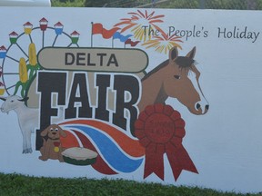 The Delta Fair, which is held in late July, was cancelled for the second year in a row because of the COVID-19 pandemic.
File photo/Postmedia