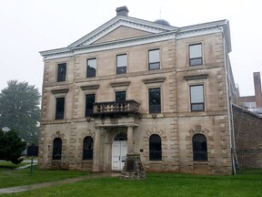 The former Chatham jail and courthouse complex on Stanley Avenue is shown on July 16. The property is listed for sale again. Trevor Terfloth/Postmedia Network