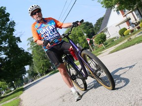 Keith Groen of Chatham will be riding in August for the Great Cycle Challenge Canada, an annual fundraiser supporting The Hospital for Sick Children. (Mark Malone/Chatham Daily News)