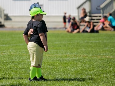 The football program for children under eight returned with its highest numbers ever after a hiatus of several years on Saturday, July 10, 2021 in Cornwall, Ont. Jordan Haworth/Cornwall Standard-Freeholder/Postmedia Network