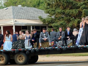 On July 23rd, 2021, J.C. Charyk Hanna school celebrated the graduation of thirty-three students. Graduates walked across to stage to the theme of Big Dreams on a Dirt Road to mark 13 years of hard work and dedication.  Misty Hart/ Postmedia