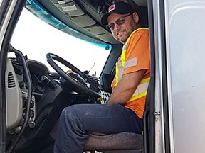 Timiskaming-Cochrane MPP John Vanthof went on a transport ride-a-long with Shawn Poirier, a former political opponent and transport driver. Photo from Facebook