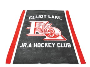 Photo supplied
Elliot Lake Red Wings logo that will adorn the team's dressing room floor.
