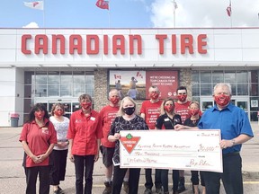 Barb and Ray Pilon, owners and operators of Canadian Tire Pembroke, and store staff are contributing $10,000 to the Pembroke Regional Hospital Foundation's Un-Gala @ Home event taking place Oct. 16.