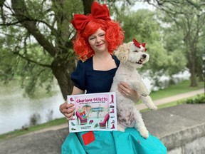 Melanie Farrar, a cutter in the Stratford Festival's wardrobe department, recently released Charlene Stiletto And Her Search for a Fabulous Pair of Shoes, her first self-published children's book.