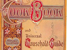 The cover of Smiley's Cook Book and Universal Household Guide (Stratford-Perth Archives)