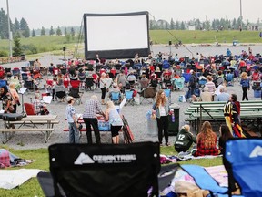 The annual "Outdoor Movie" event will return to Stony Plain on Aug. 7, 2021, with showings of "Little Rascals," "Grease," and "Inception." Photo supplied.