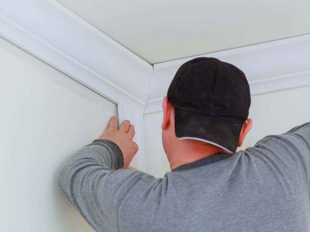 Crown moulding A cracked ceiling solution Sudbury Star