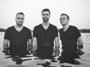 Instrumental electro-synth pop trio Telecolor recently released its second single, "Patience," from its new album Chamades. Recorded and produced by Telecolor and Matthew Wiewel at Deadpan Studios in Sudbury during the summer of 2019, the single is one of four tracks on the new album to feature Franco-Ontarian poets. Supplied