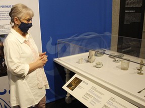 Karen Bachmann, director/curator of the Timmins Museum, is inviting people to visit the museum and check out the new travelling exhibit on display called Fragments of Humanity: Archaeology in Québec.

RICHA BHOSALE/The Daily Press