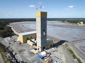 This aerial photo shows the Macassa Mine.  FILE PHOTO/POSTMEDIA NETWORK