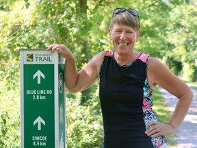 Helen Wagenaar, president of the Lynn Valley Trail Association board of directors, says membership in the trail association has more than doubled since last year. Alex Hunt/Postmedia Network