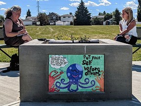 In a recent visit to Millet, NDP Leader Rachel Notley sat down with Wetaskiwin Times editor-reporter Christina Max at the distancing diamond in William Leonard Gray Park.
-Matthew Dykstra