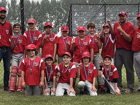 The Wetaskiwin U11 Nationals wrap up the 2021 season with a perfect record.
–Ed Tost