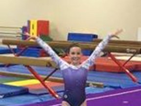 Calli Kuharski won two gold and two silvers during Precision Gymnastics final virtual meet of the 20/21 season at the end of June. 
Nancy Lutrell