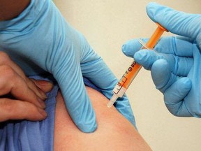 A COVID-19 vaccine shot. (Postmedia Network file photo)
