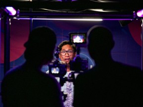 Andrew Gunadie, better known as Gunnarolla, a popular Youtube personality, will be in Stratford next month filming an episode of Pop Whiz, a new trivia game show airing across Canada on Game TV. (Jordan Haworth/Postmedia Network)