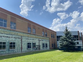 Work has begun on a $1.7 million child care centre at Holy Trinity Catholic High School in Simcoe.