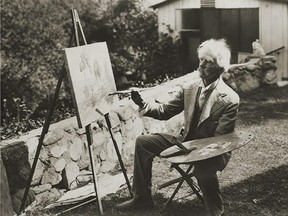 William Lees Judson at his home in Pasadena, Calif., circa 1910s. (Courtesy of Judson Studios)