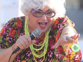 Preview of Fringe North's presentation of Besty Carmichael's Bingo Palace at Downtown Street Party in Sault Ste. Marie, Ont., on Thursday, Aug. 8, 2019. (BRIAN KELLY/THE SAULT STAR/POSTMEDIA NETWORK)