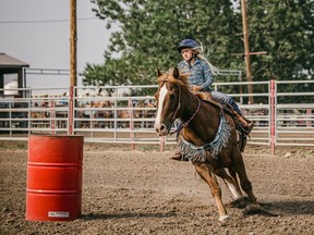 The Nanton Nite Rodeo, which ran from June 19 to Aug. 2, welcomed back spectators, after a year break, to watch eight events across four of six event days. Riders competed in barrel racing, pole bending and roping. In novice, junior, senior levels, in teams and also in adult/child.