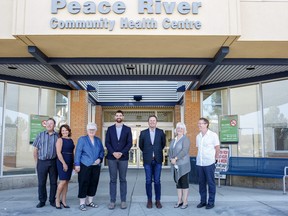 Peace River Community Health Centre will be receiving $2 million to use toward MDR renovations and upgrades. Minister Shandro accompanied MLA Dan Williams for this announcement recently.