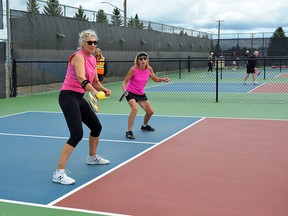 Over 300 participants from across Alberta and Canada competed in the 2021 Pickleball Alberta Provincial Championships in Spruce Grove, Aug. 5 to 8. Gold, silver and bronze medals were awarded in several age categories and skill levels during the four-day tournament.