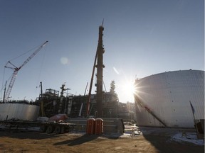 North West Redwater Partnership's Sturgeon Refinery is seen during a tour west of Fort Saskatchewan on Nov. 24, 2016. PHOTO BY IAN KUCERAK /Postmedia file