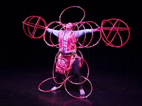 Traditional Hoop Dancer Beany John hails from Kehewin, AB, and has performed with Nelly Furtado on her SPIRIT INDESTRUCTIBLE tour. PHOTO SUBMITTED