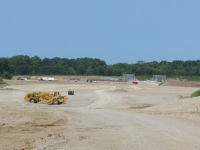 Construction of four ball diamonds continues in the Lamont Sports Park at the south end of Port Elgin as the Town sets the stage for phase two fundriasing.