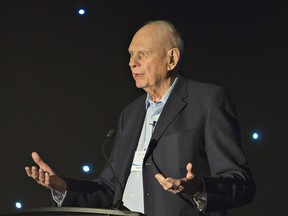Former Canadian minister of defence Paul Hellyer died August 8 at age 98. Hellyer grew up near Waterford.
