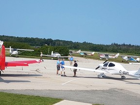 Seventy-three aircrafts visited Sky Harbour Airport in Goderich on Aug. 5. Submitted