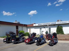 The Vulcan Legion’s third annual Bikes4Vets 2021 poker run is this Aug. 14, where motorcyclists and classic car lovers convoy to five different locations in the Vulcan area collecting cards in hopes of gathering the winning hand.