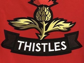 The Kenora Thistles' new logo ahead of the 2021-22 season.